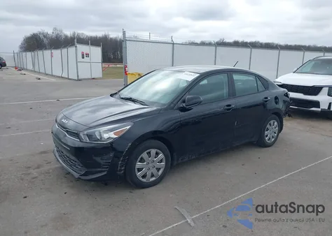 2022 Kia Rio Lx z USA, uszkodzony, nr VIN 3KPA24AD1NE444204